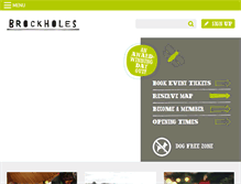 Tablet Screenshot of brockholes.org